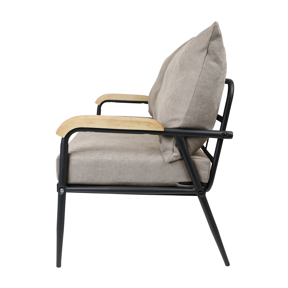 Outdoor Furniture In Sale - #2 Seat Fabric Outdoor Set Metal