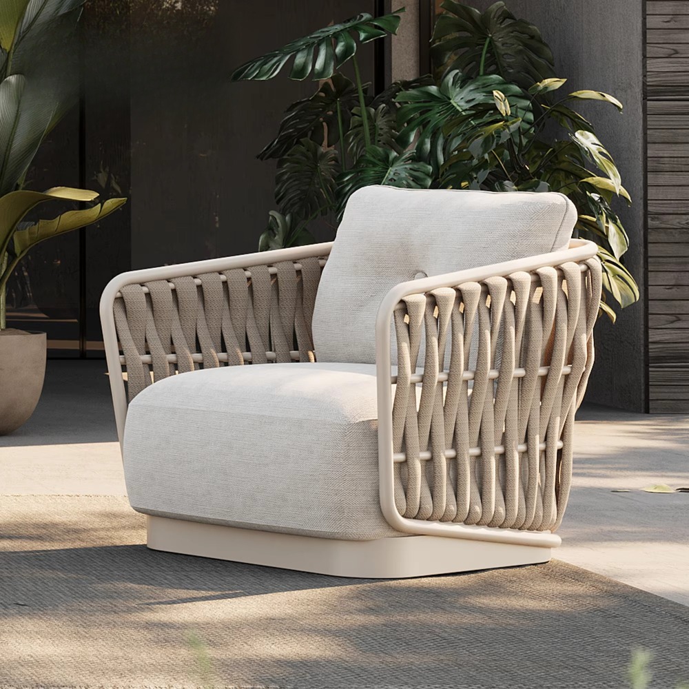 Garden Comfort Sofa Metal Set  - đánh giá và giá Rattan Lounge Set