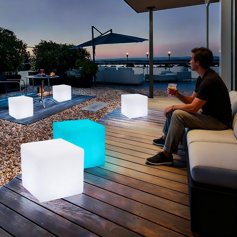 UV Resistant Recyclable PE LED - đánh giá và giá Outdoor Furniture Recycled Plastic