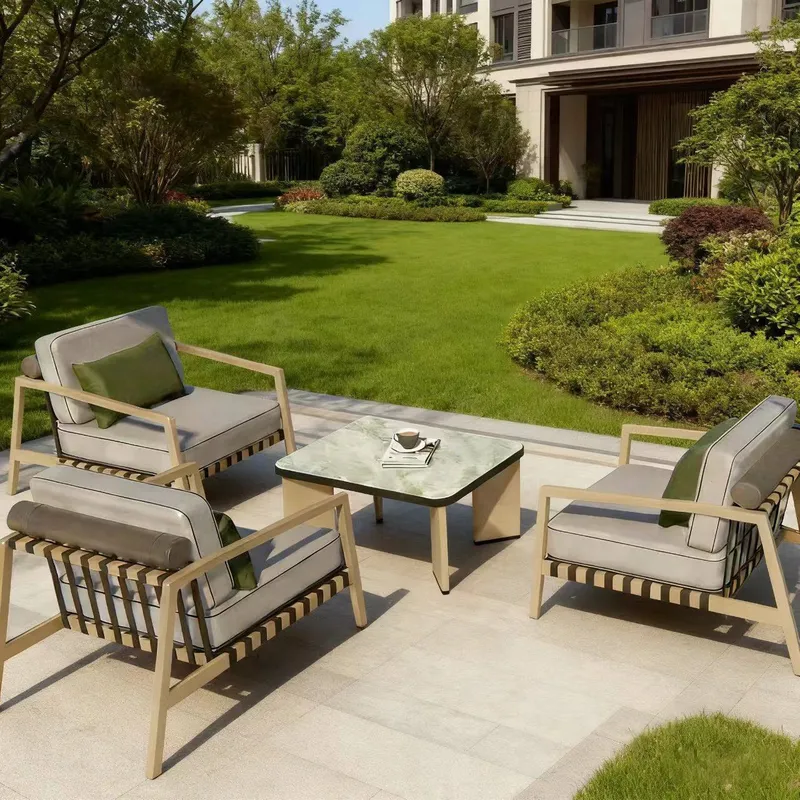 for Nordic Outdoor Rattan Sofa - đánh giá và giá Rattan Lounge Set