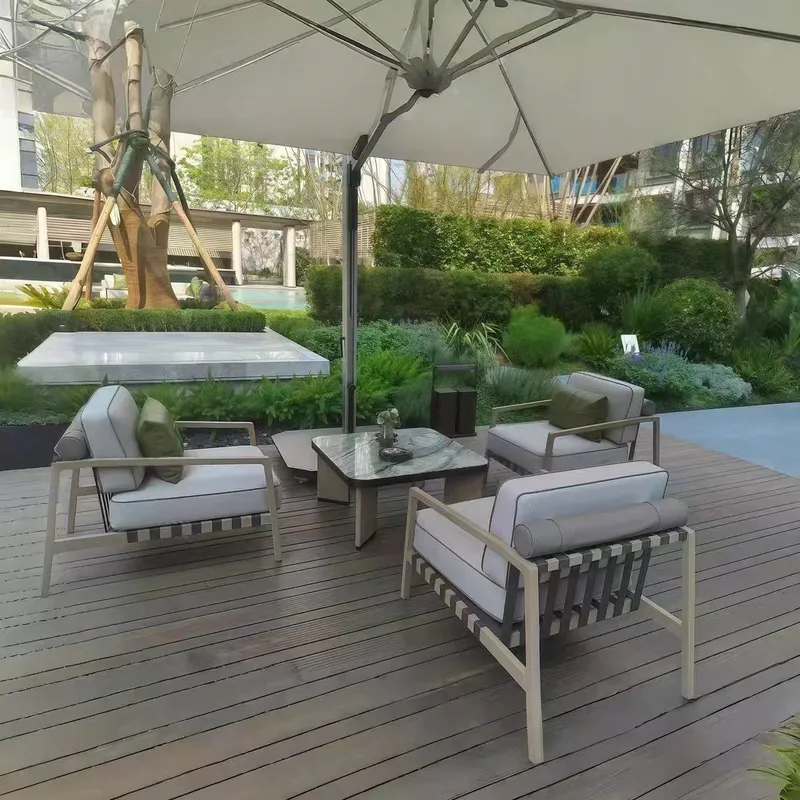 for Nordic Outdoor Rattan Sofa - đánh giá và giá Rattan Lounge Set