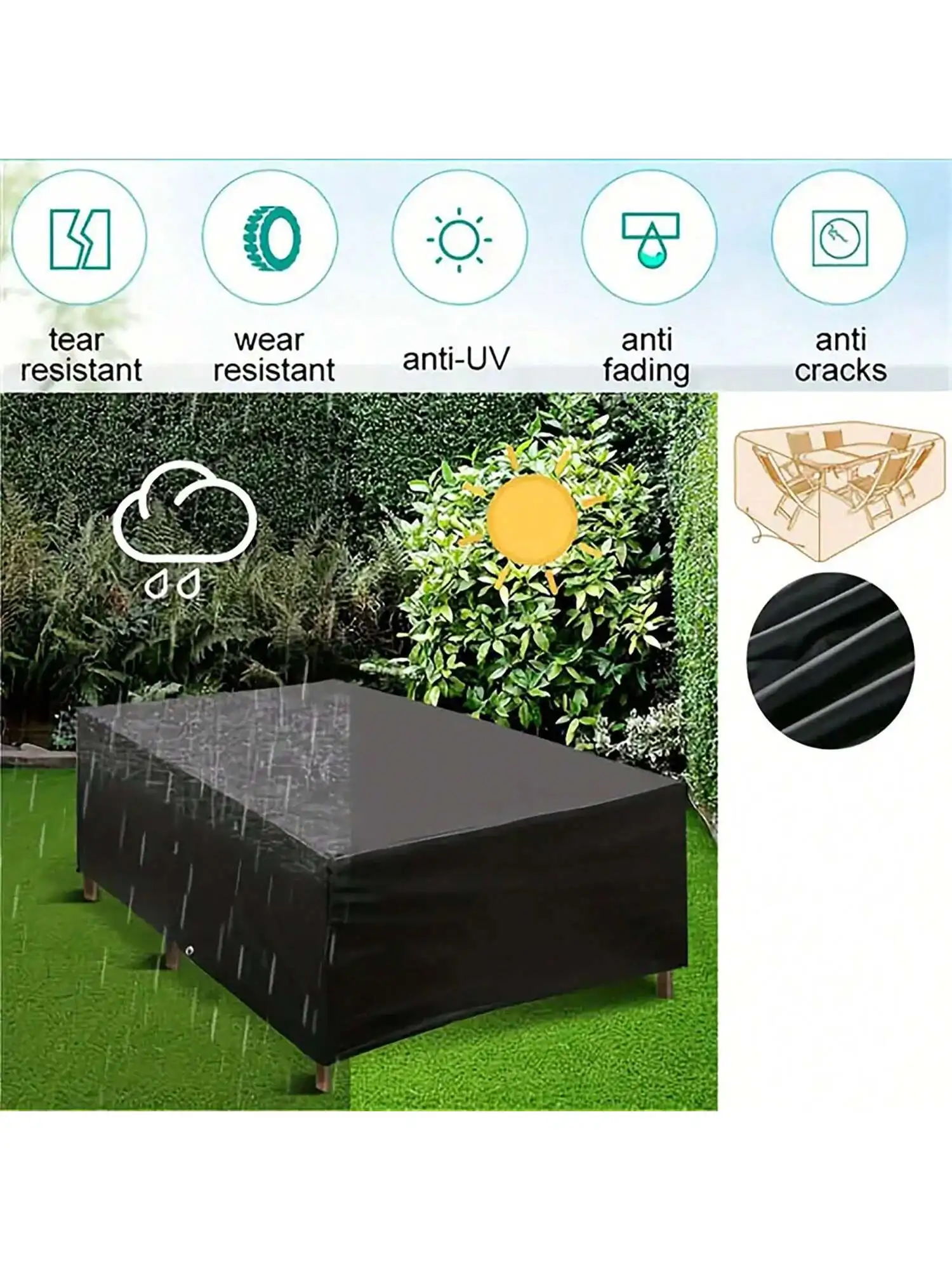 Multi-Size Outdoor Patio Garde - đánh giá và giá Outdoor Furniture Table