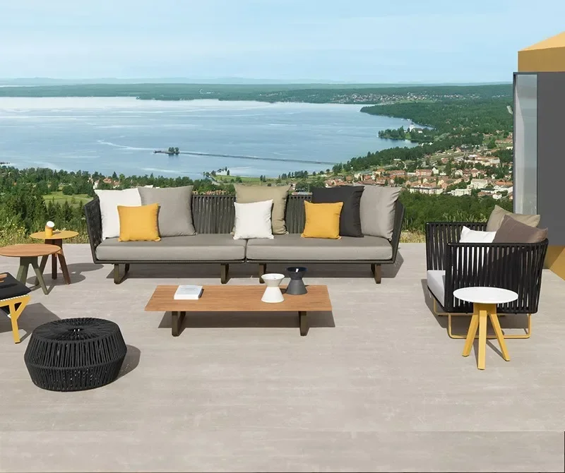 #Sofa Garden Set Curl Rattan S - đánh giá và giá Rattan Lounge Set