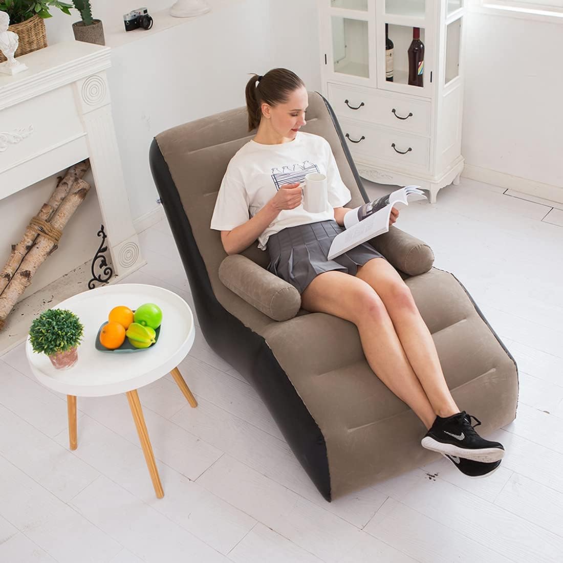 Folding Lazy Sofa,Inflatable L - đánh giá và giá Outdoor Furniture Lounge