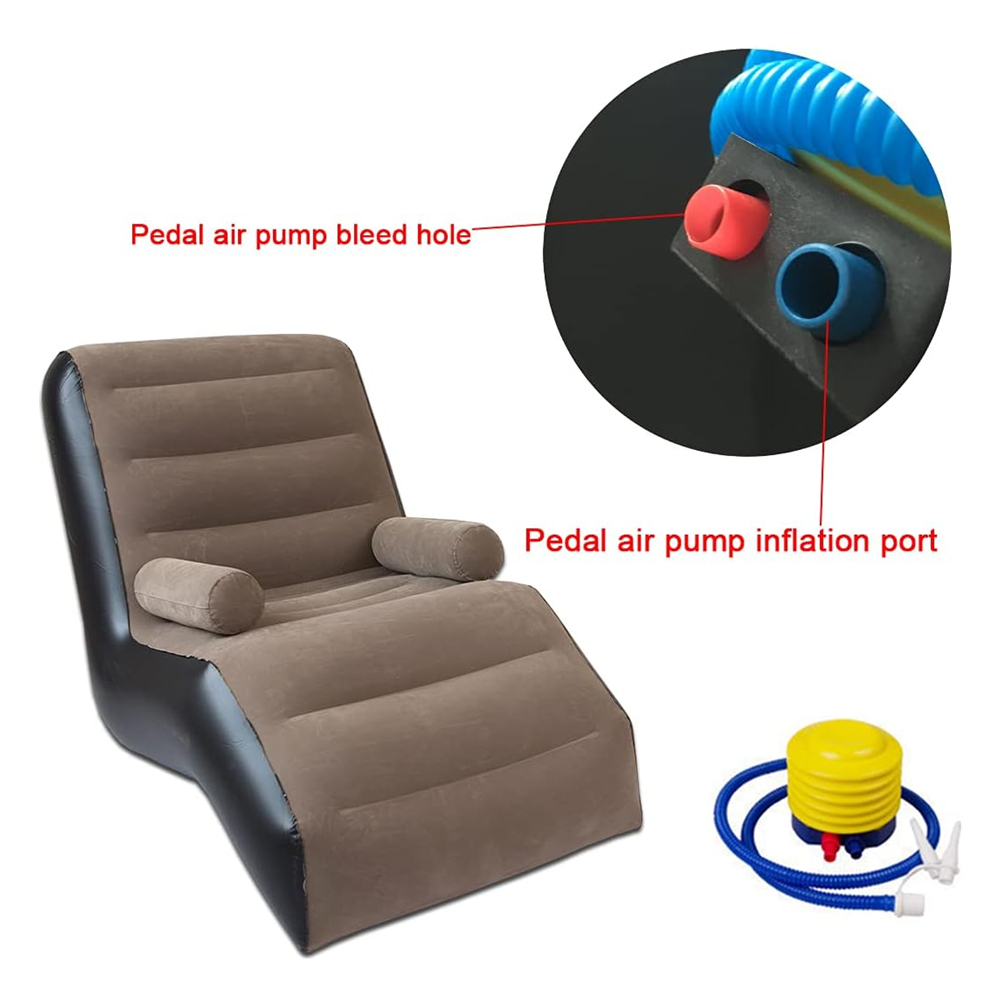 Folding Lazy Sofa,Inflatable L - đánh giá và giá Outdoor Furniture Lounge
