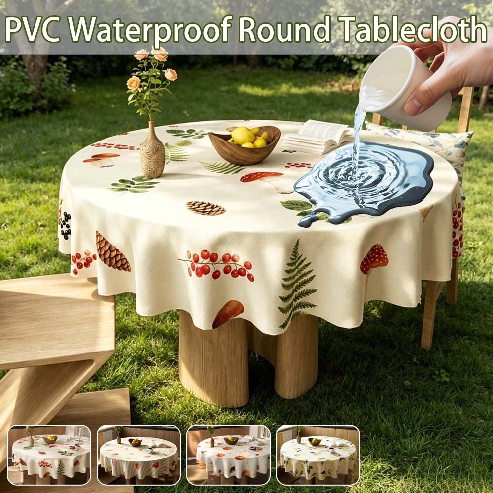 Reusable PVC Round Table Cloth - đánh giá và giá Outdoor Furniture Year Round
