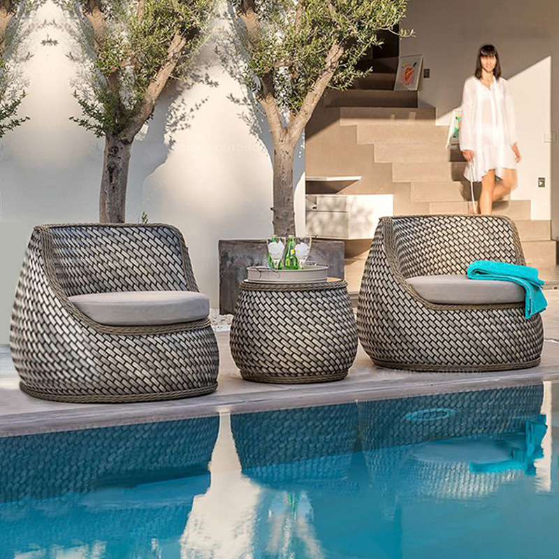 Wood Nordic Garden Furniture S - đánh giá và giá Rattan Lounge Set