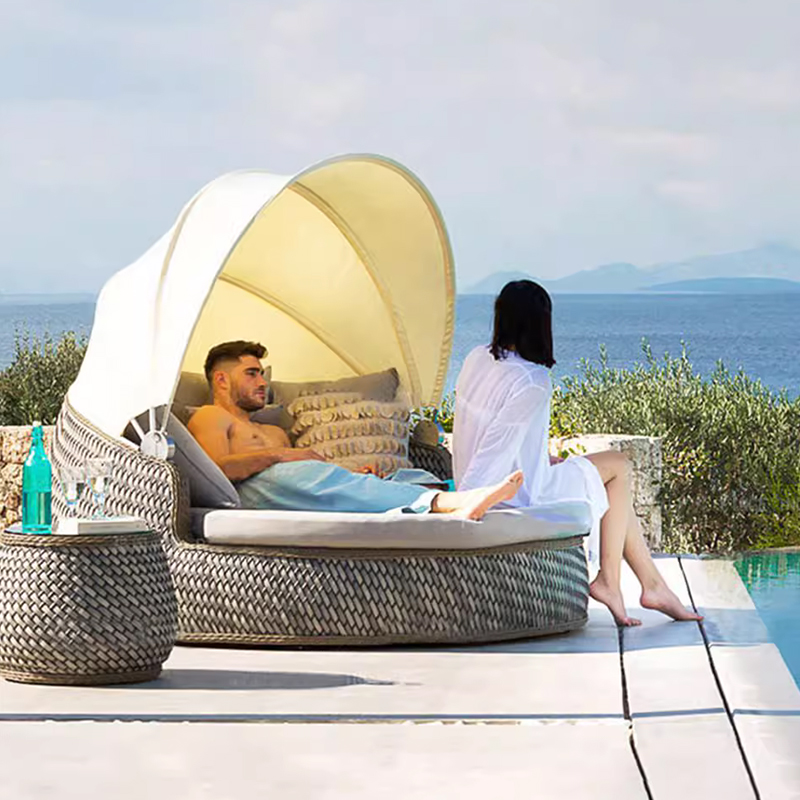 Wood Nordic Garden Furniture S - đánh giá và giá Rattan Lounge Set