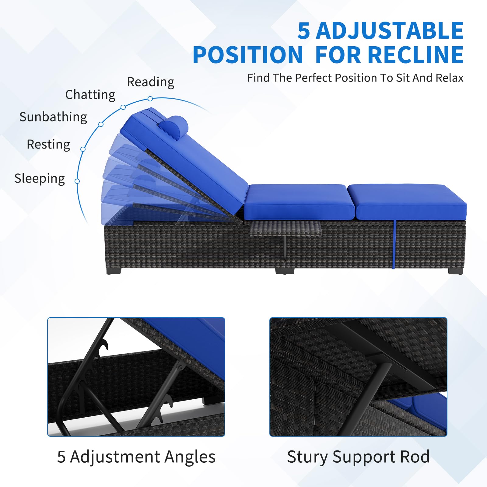 Outdoor Chaise Lounge Chairs S - đánh giá và giá Rattan Lounge Set