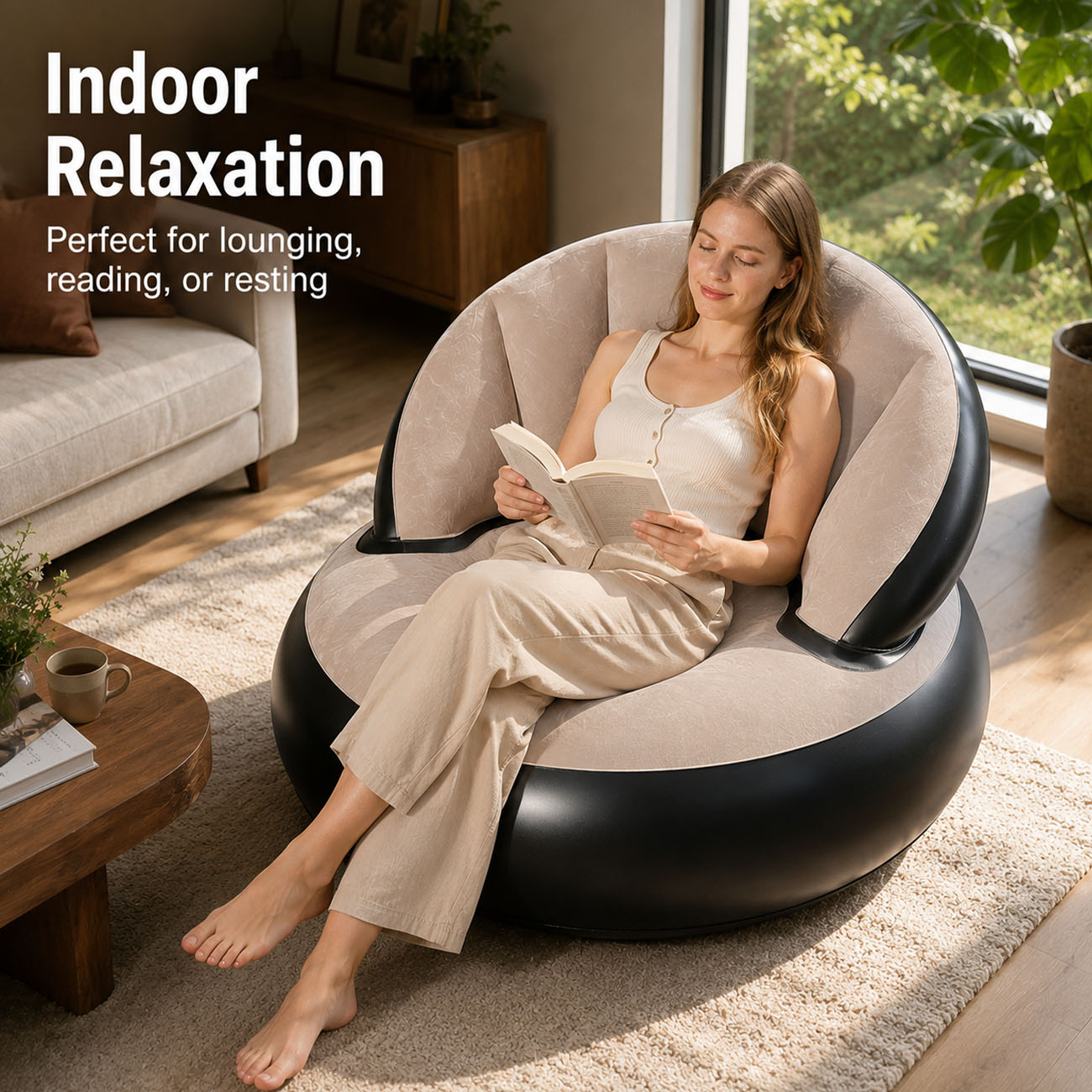 Inflatable Chair for Adults, F - đánh giá và giá Outdoor Furniture Lounge